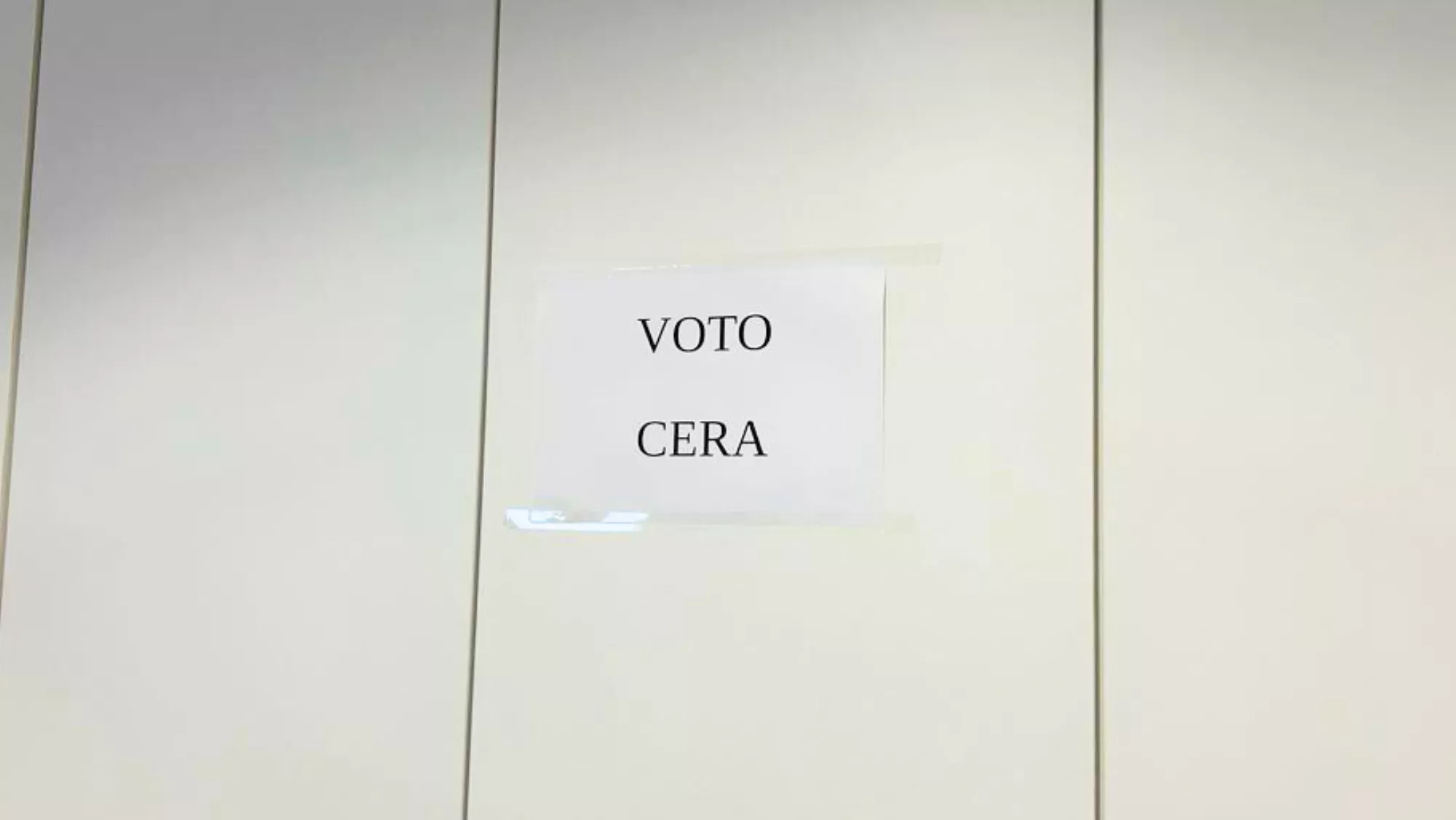 Imagen de papeletas con el voto CERA / ATLÁNTICO HOY 