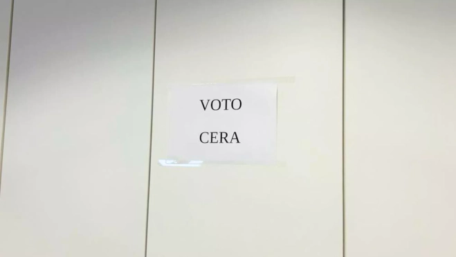 Imagen de papeletas con el voto CERA / LUNA MOYA - ATLÁNTICO HOY 