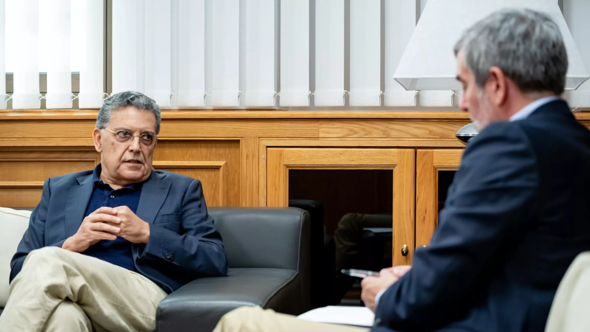 Reunión de Clavijo con Antonio Núñez / GOBIERNO DE CANARIAS