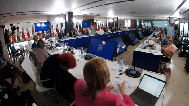 Consejo de Empleo, Política Social y Consumidores de la Unión Europea en Las Palmas de Gran Canaria / EFE - ÁNGEL MEDINA