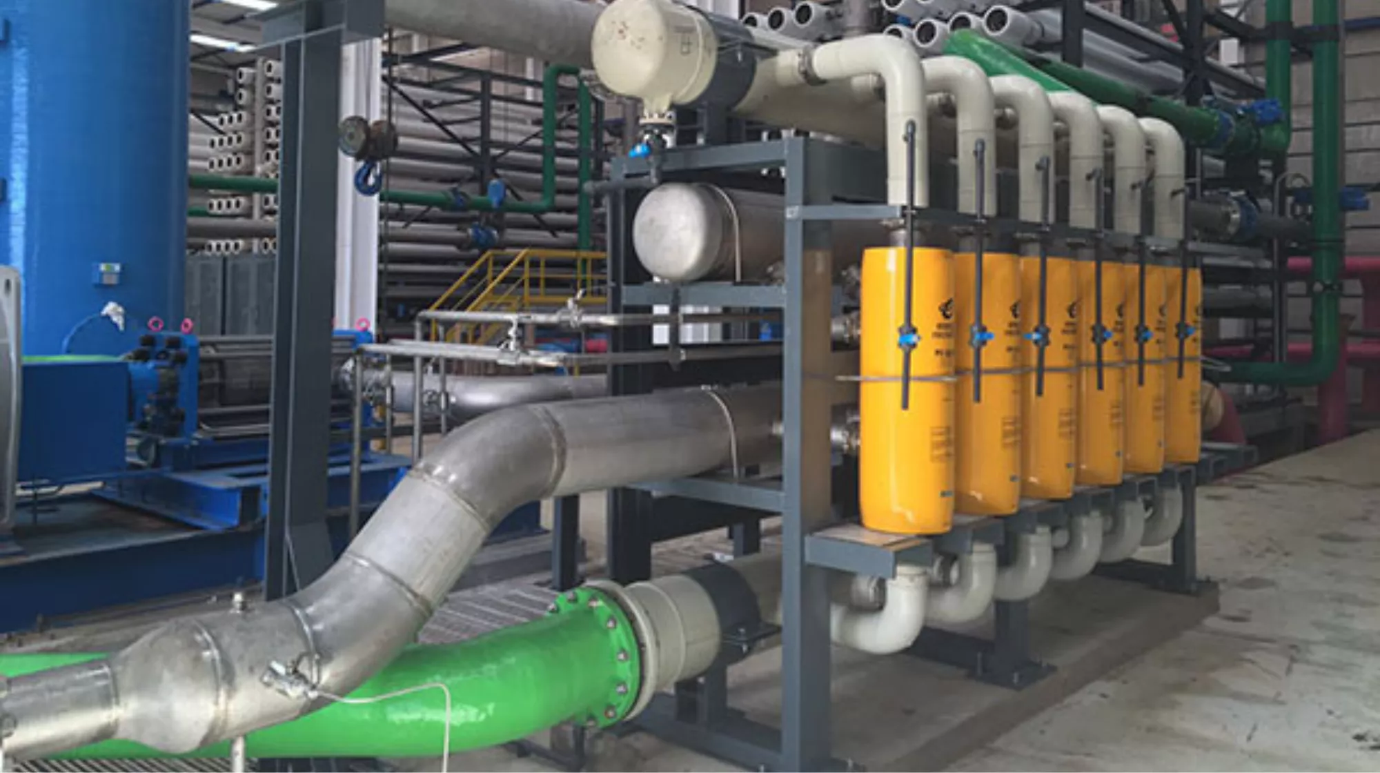 Planta desaladora en Puerto del Rosario, Fuerteventura./ 