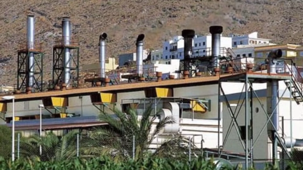 Central eléctrica en La Gomera./ CEDIDA Central eléctrica en La Gomera./ CEDIDA