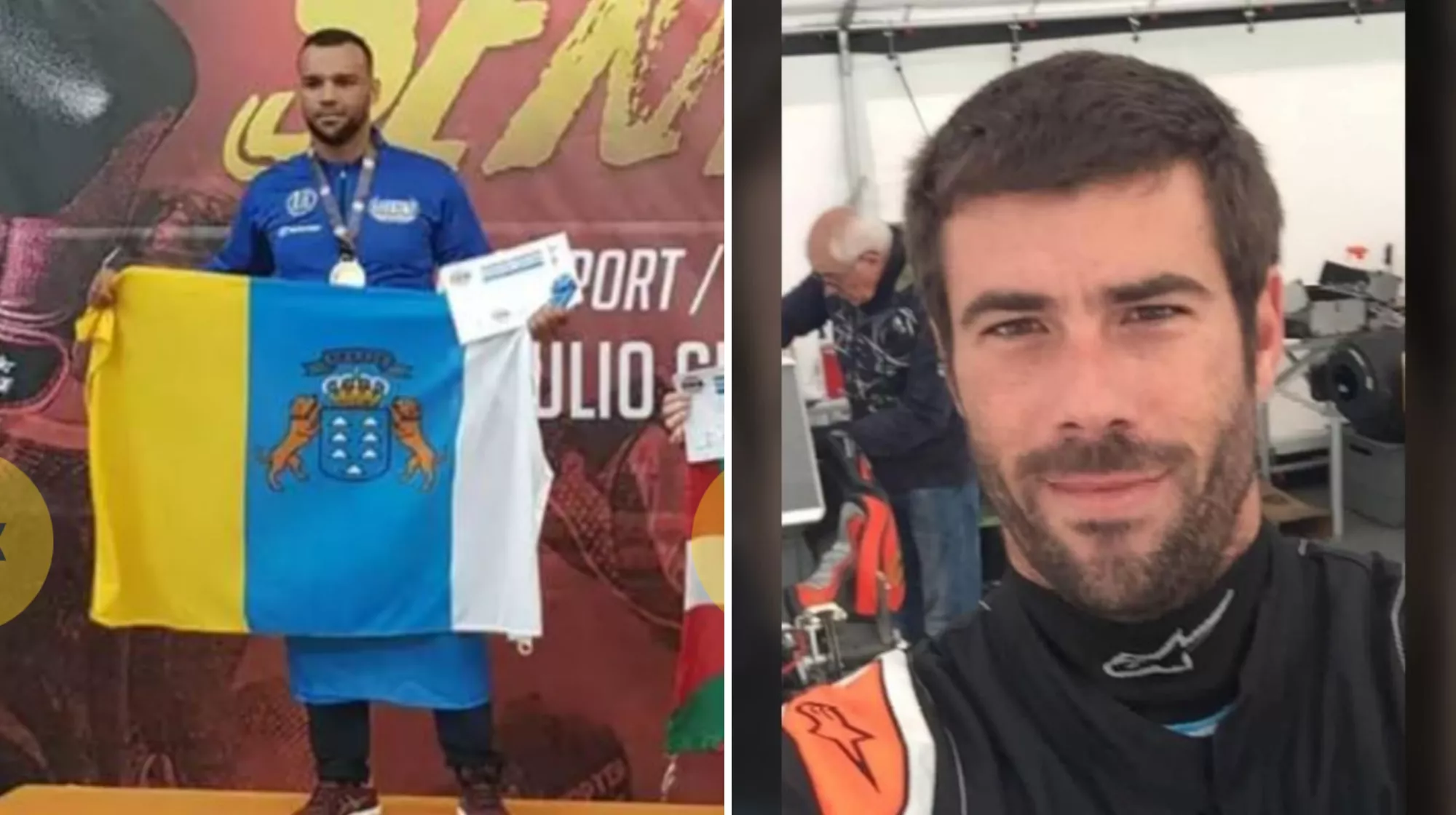 Aomar Abdel Lah Belghazi y Tomás Gimeno, los dos canarios en la lista de la Interpol de los más buscados de Europa./ 