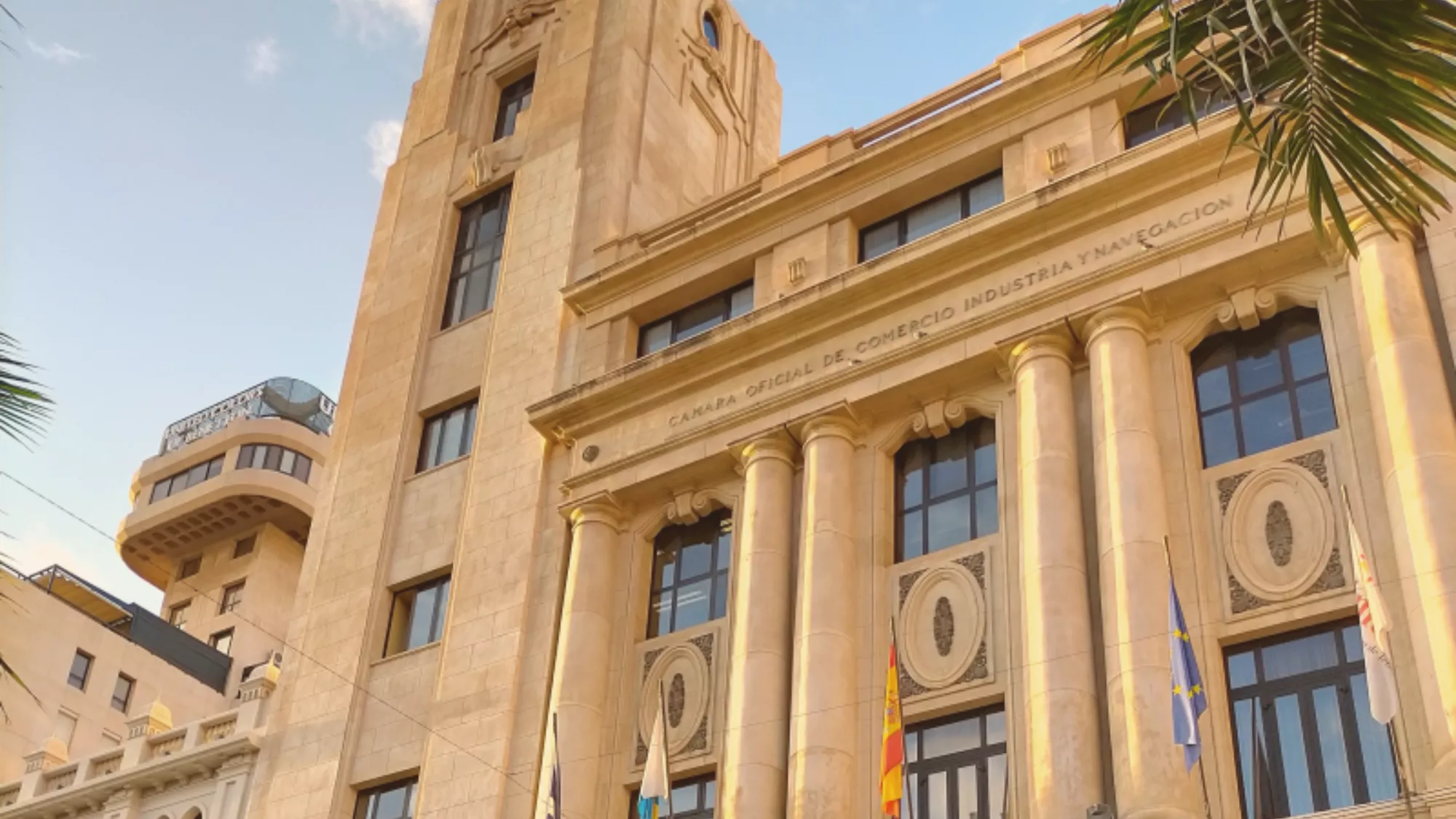 Imagen de la fachada de la Cámara de Comercio de Santa Cruz de Tenerife / CÁMARA DE COMERCIO 