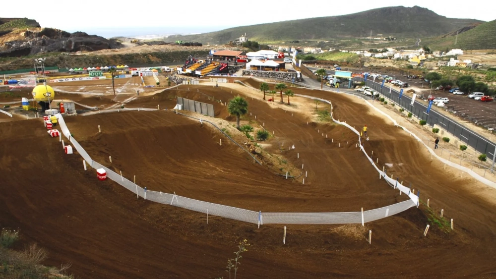 Circuito de motocross en San Miguel de Abona./ AYTO. SAN MIGUEL