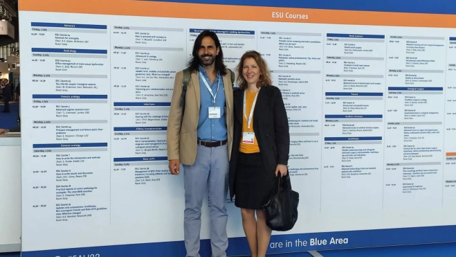 Manuel Luque junto a su socia / RETHINK MEDICAL