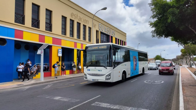 Estación de guaguas en Lanzarote / CABILDO DE LANZAROTE