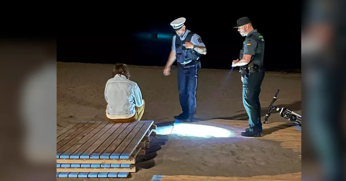 Imagen de un guardia civil en una operación anterior. / GUARDIA CIVIL
