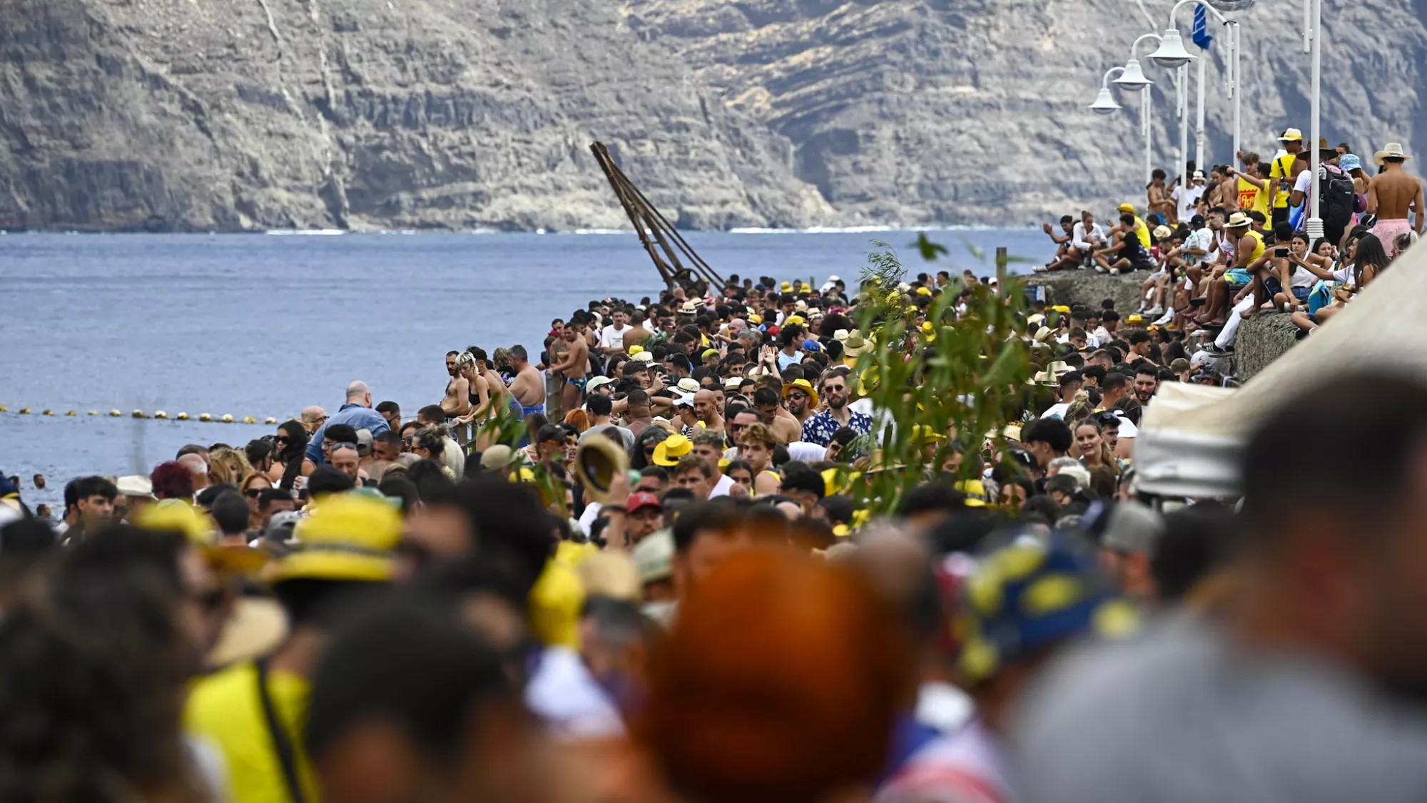 La Rama acaba en la Playa de Las Nieves / AYUNTAMIENTO DE AGAETE La Rama acaba en la Playa de Las Nieves / AYUNTAMIENTO DE AGAETE