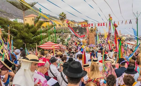 Romería de San Roque en Garachico. / IMAGEN DE LA RED