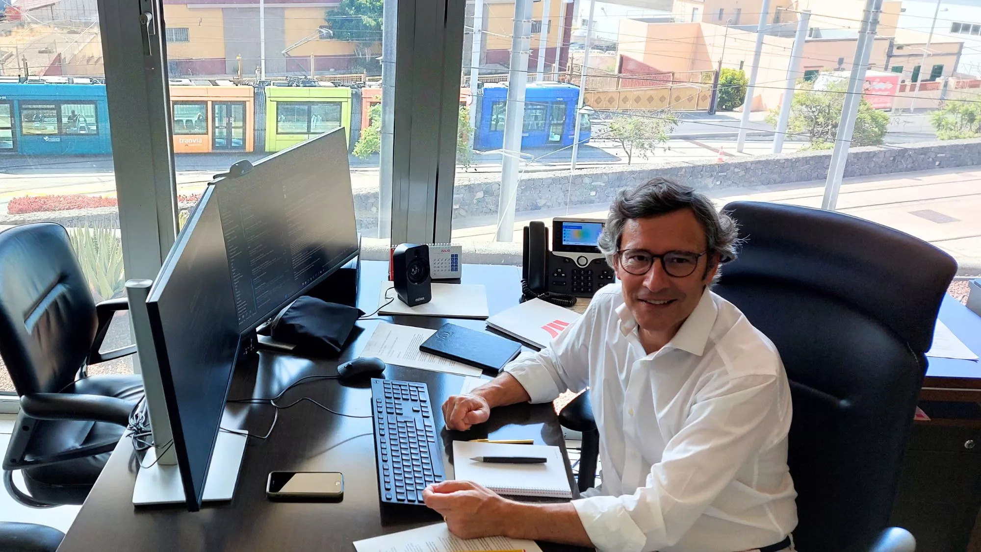 Pedro Ribeiro, gerente de Metrotenerife / AH