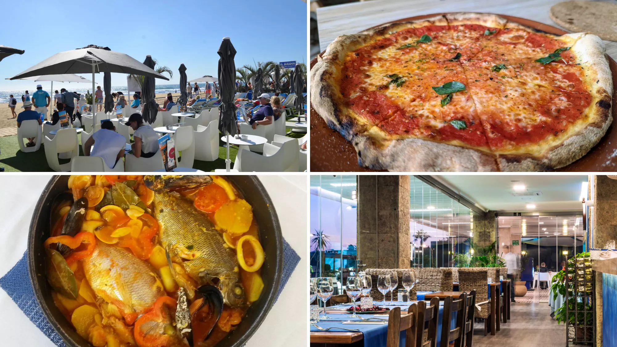 Restaurantes para comer en el sur de Gran Canaria / MONTAJE AH