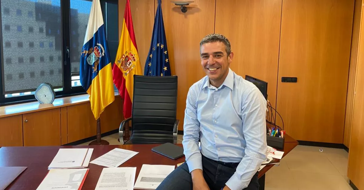 El consejero de Agricultura, Ganadería, Pesca y Soberanía Alimentaria del Gobierno de Canarias, Narvay Quintero. / ATLÁNTICO HOY