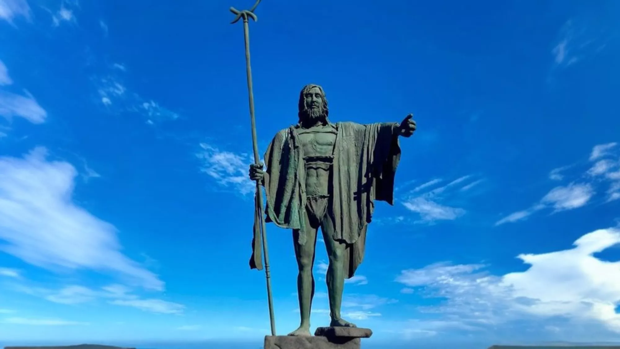 Escultura de Beneharo / ARCHIVO