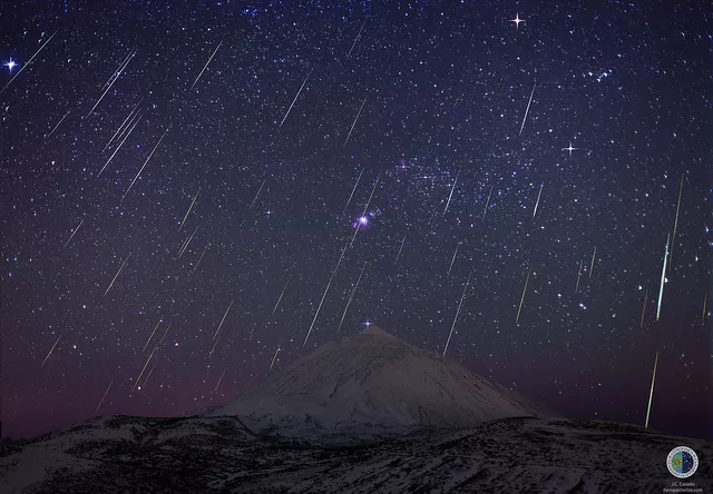 Perseidas en Tenerife. / IMAGEN DE LA RED