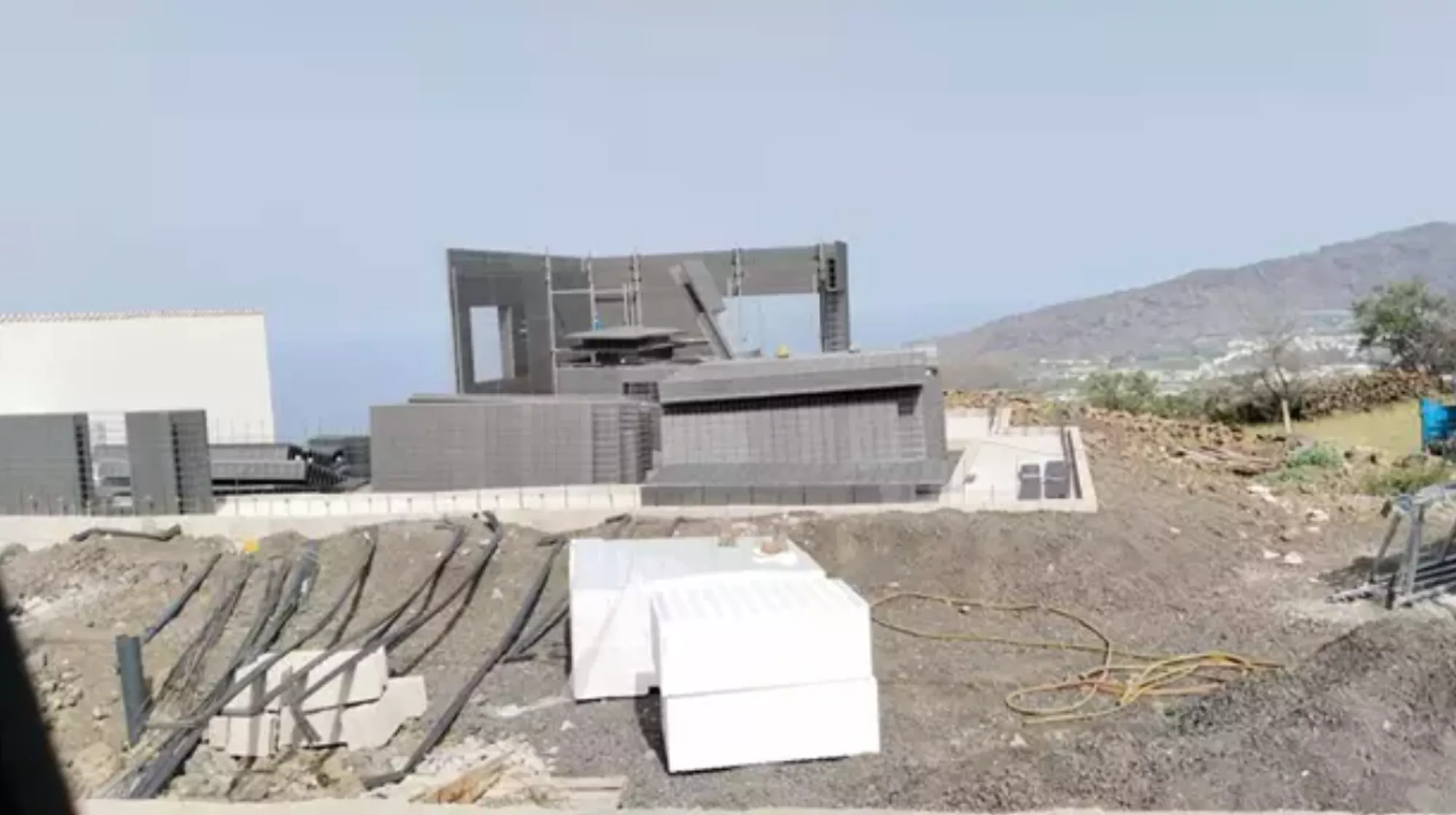 Primera vivienda de construcción industralizada en La Palma./ SISMO SPAIN