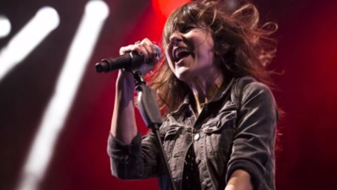 La cantante, Eva Amaral, cantante del dúo zaragozano Amaral / EUROPAPRESS