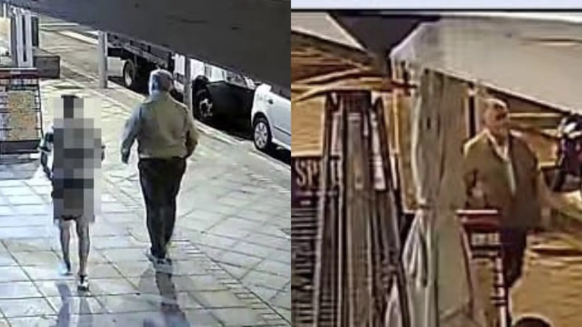 Imágenes captadas por cámaras de seguridad en las que aparece el testigo / GUARDIA CIVIL