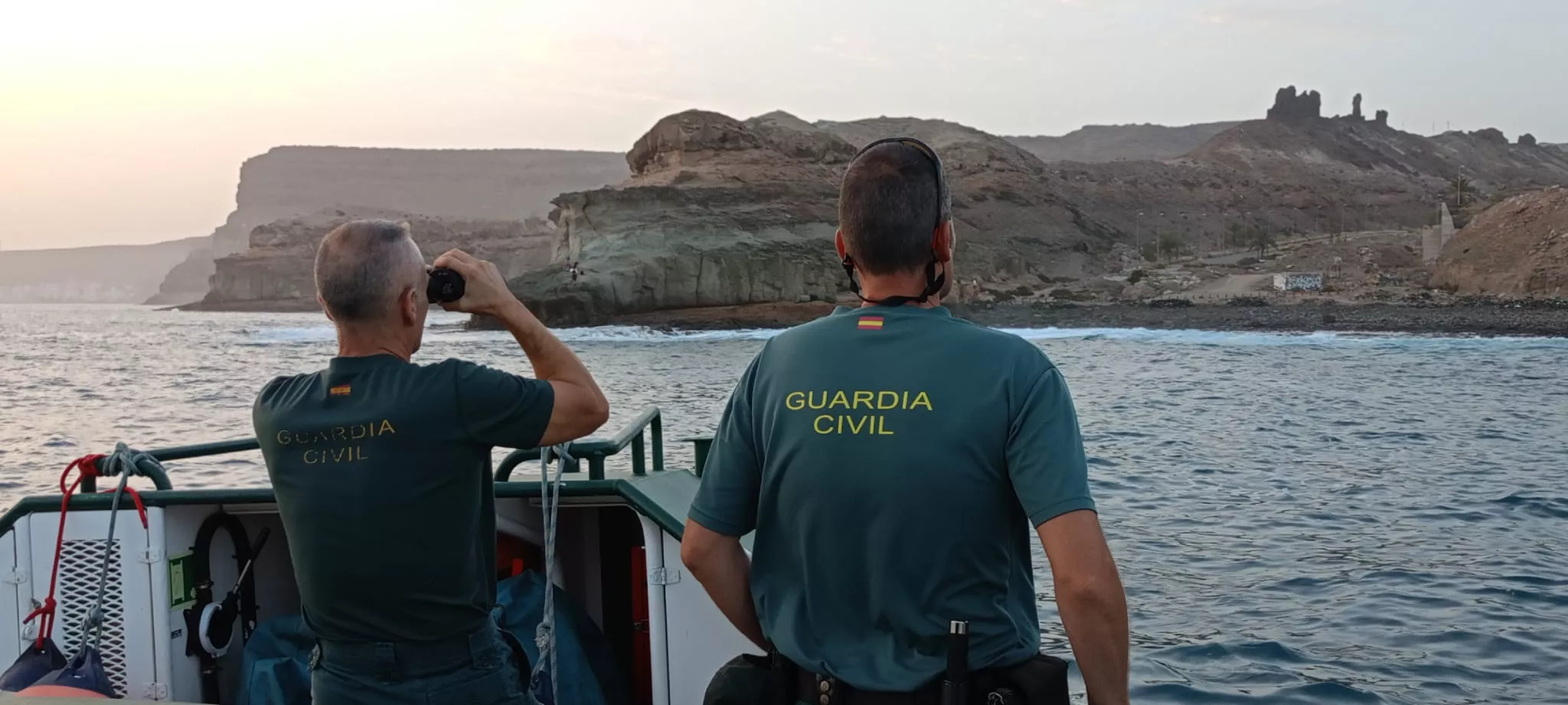 Rescate de la Guardia Civil. / CEDIDA