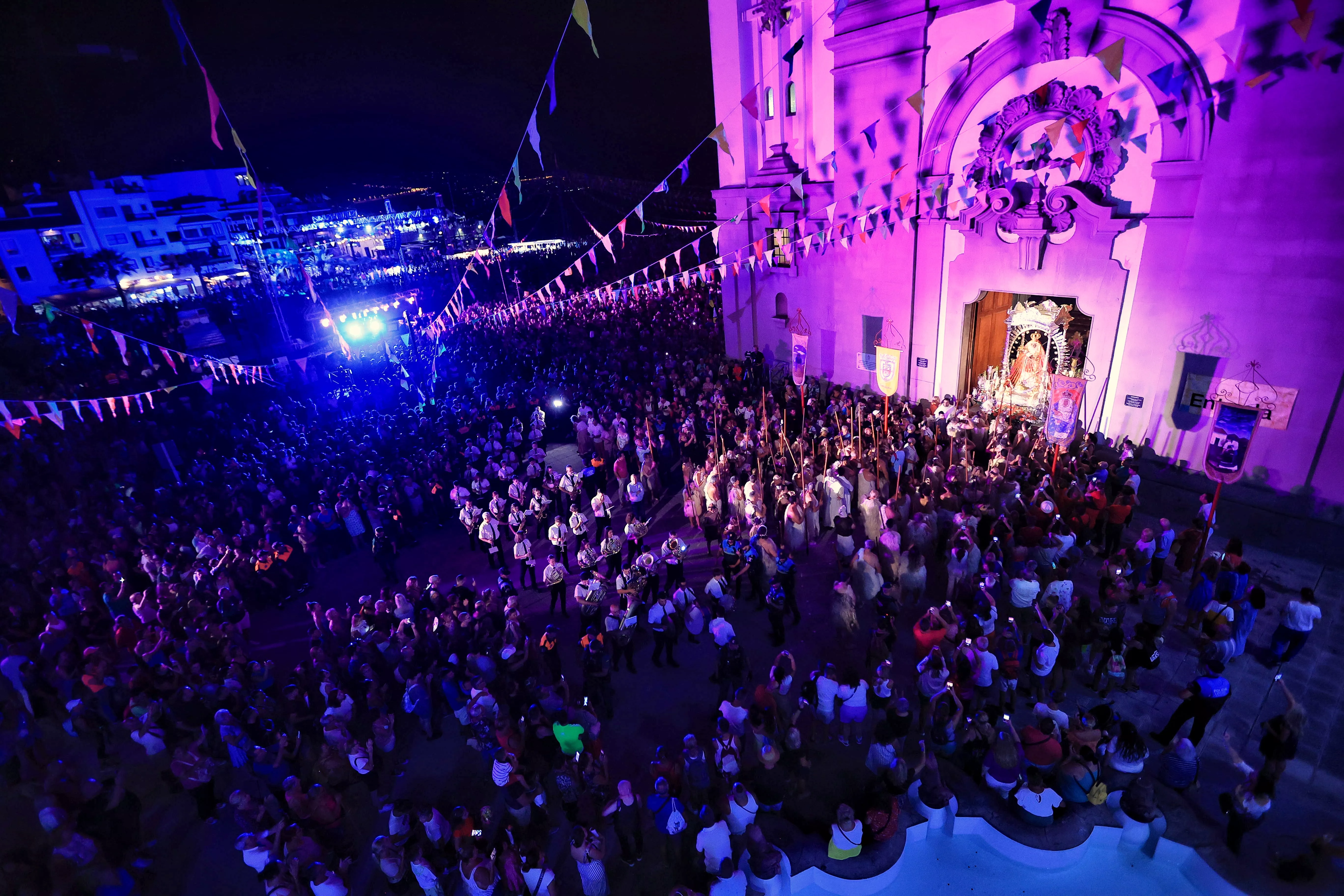 Procesión de la Virgen de Candelaria. / AYUNTAMIENTO DE CANDELARIA