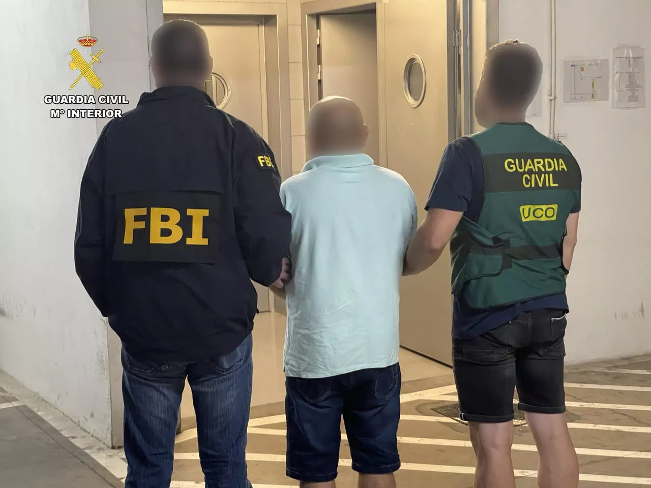 Detención de la Guardia Civil y el FBI. / GUARDIA CIVIL Detención de la Guardia Civil y el FBI. / GUARDIA CIVIL