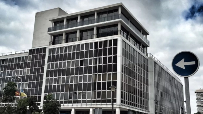 Edificio de laAgencia Tributaria en Las Palmas de Gran Canaria./ ARCHIVO
