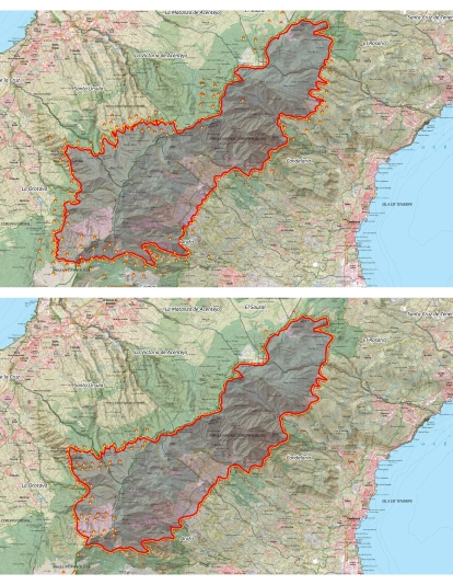 incendio 17 al 18 agosto
