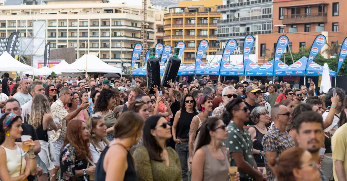 Público en la primera jornada del Phe Festival, en Puerto de la Cruz./ CEDIDA