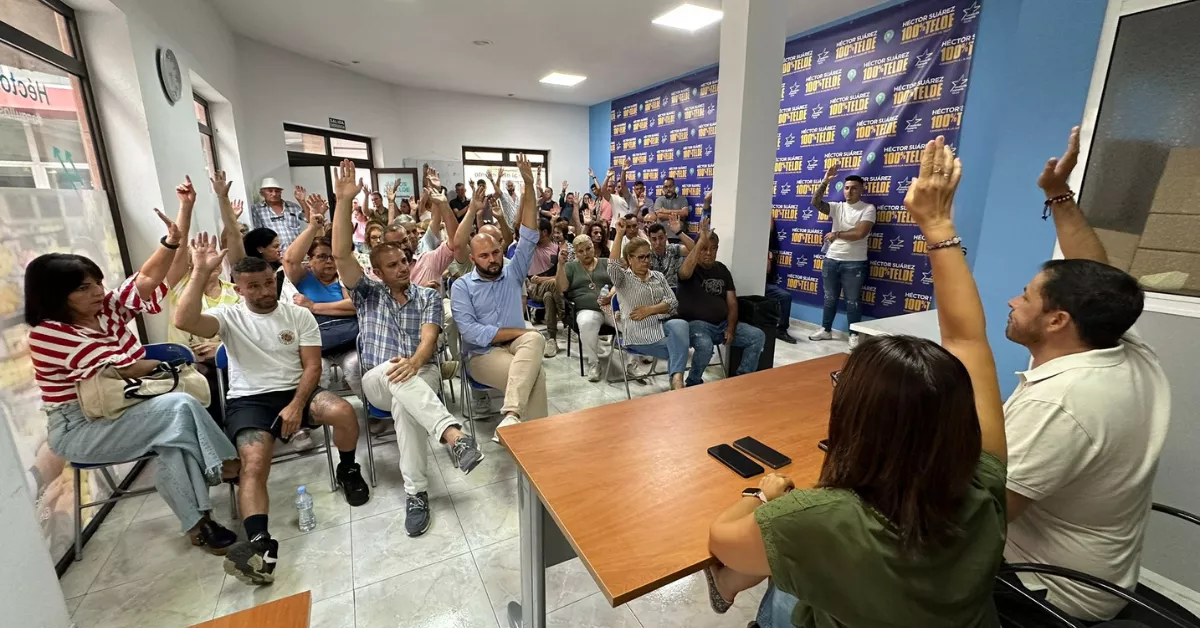 Coalición Canaria Telde pide al alcalde que cumpla con el pacto y restituya a Héctor Suárez. / CC TELDE