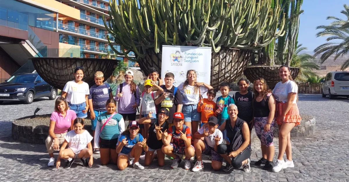 Fundación Satocan Júnguel Sanjuán ha organizado este verano la tercera edición del proyecto '1 día en Salobre' / CEDIDA