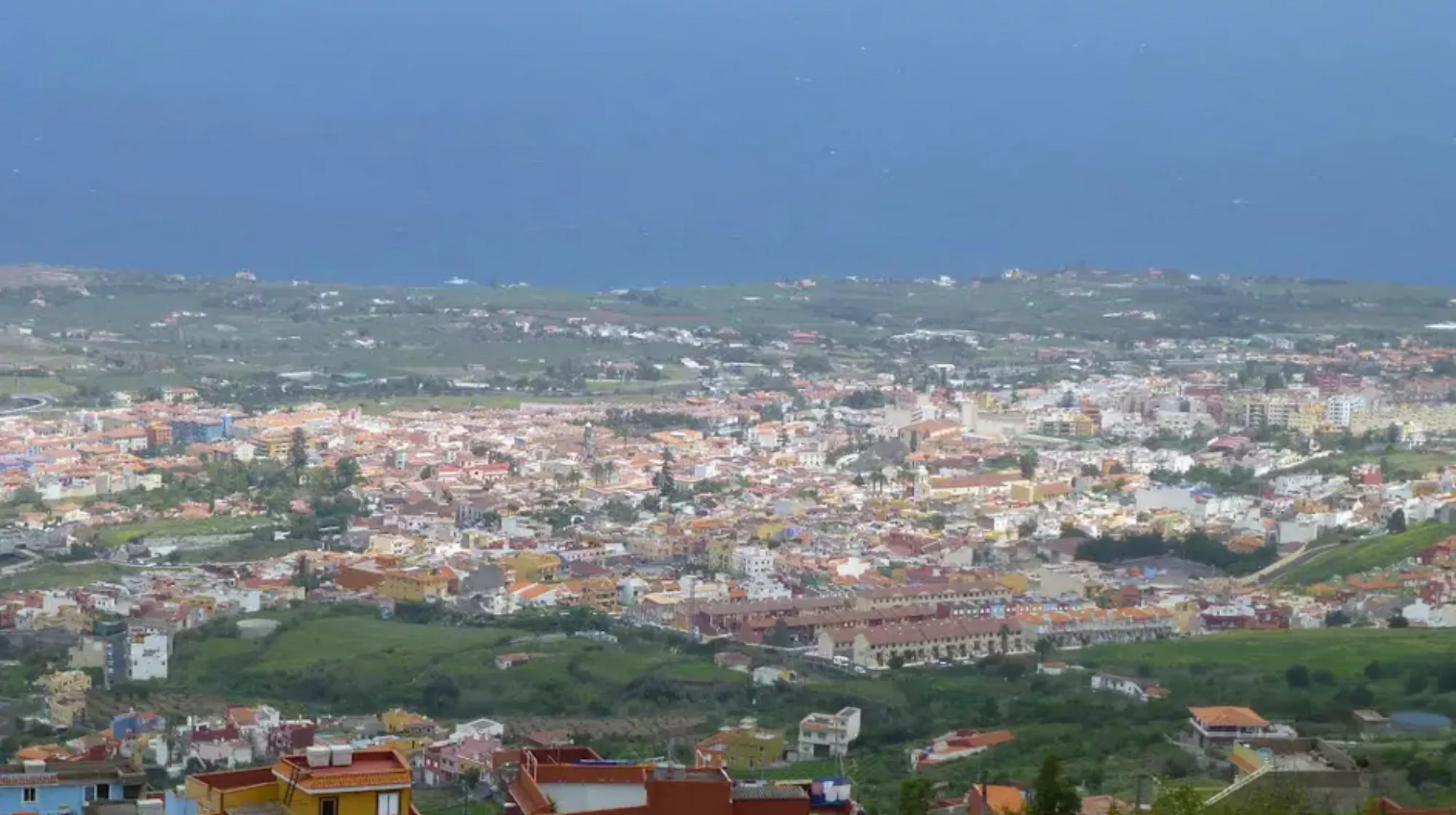 Carretera de Benijos, en La Orotava./ MAPIO
