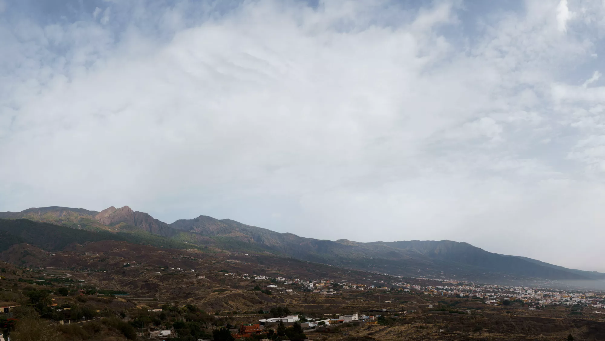 Zona afectada por el incendio de Tenerife / EFE