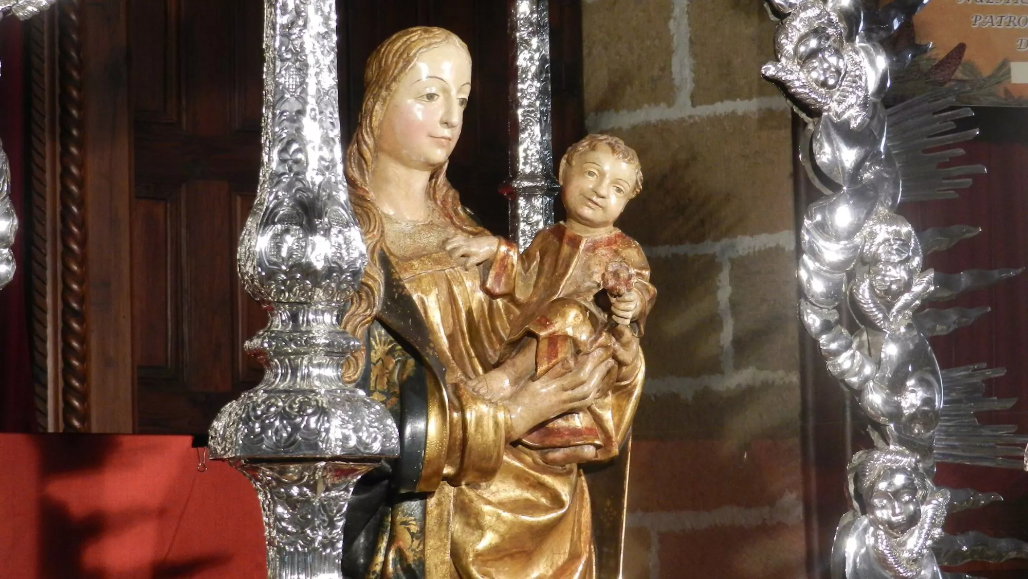 Talla de la Virgen del Pino de Teror / CEDIDA