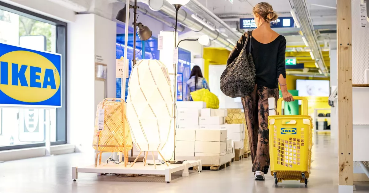 Imagen del interior de una tienda Ikea / IKEA