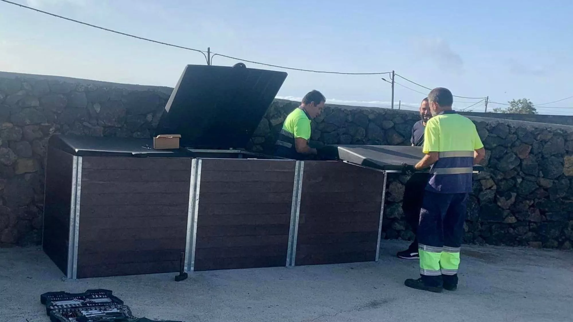 Contenedores orgánicos El Hierro /