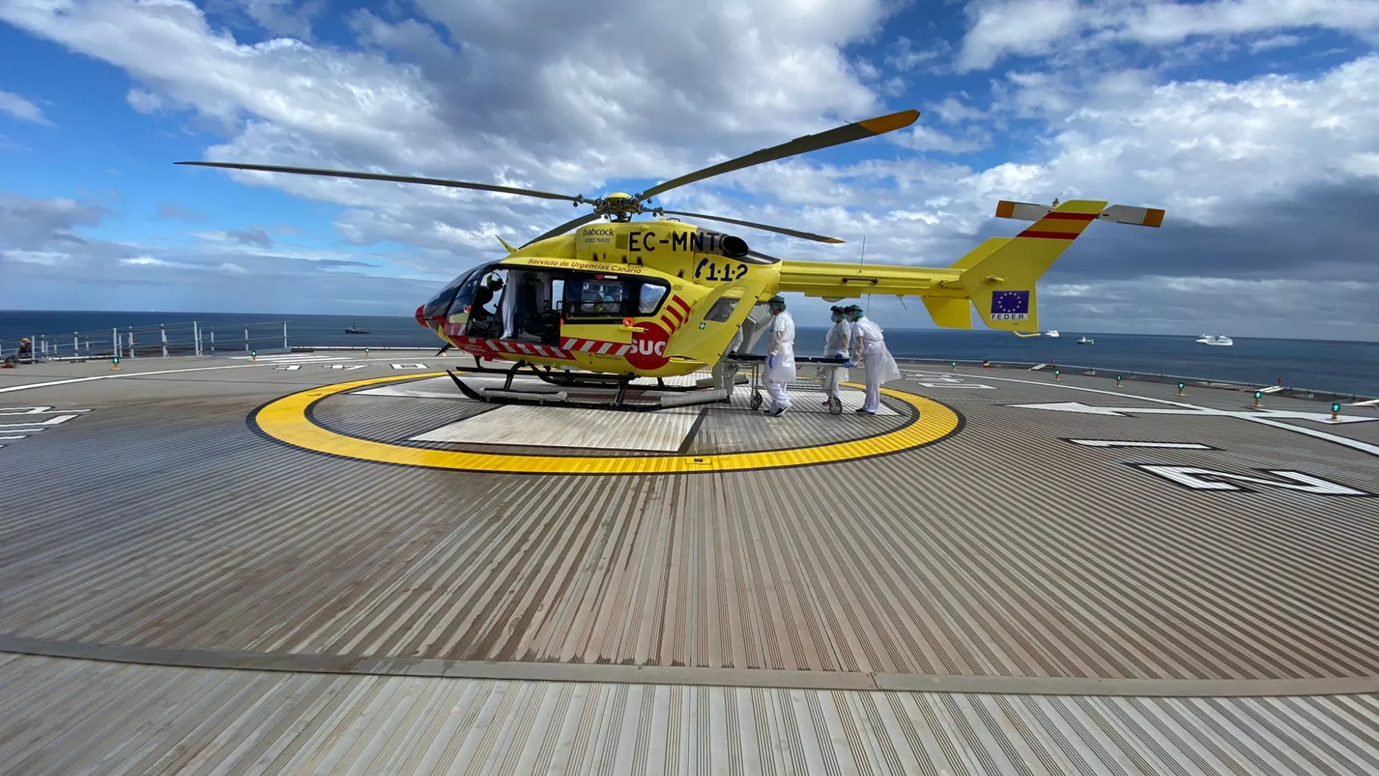 Helicóptero medicalizado / GOBIERNO DE CANARIAS