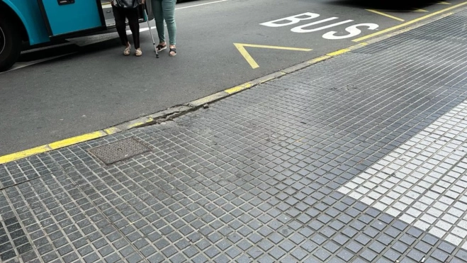 Uno de los socavones / ATLÁNTICO HOY - MARCOS MORENO Uno de los socavones / ATLÁNTICO HOY - MARCOS MORENO