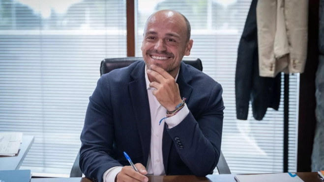 Alfonso Cabello, durante una entrevista con Atlántico Hoy. / AH Alfonso Cabello, durante una entrevista con Atlántico Hoy. / AH