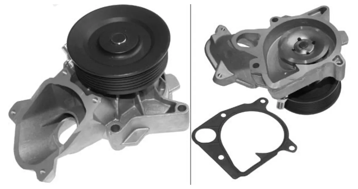La bomba de agua es una pieza fundamental del vehículo