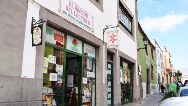 Además de la tienda en la capital grancanaria, hay otro Rincón del Lector en Telde / OBRA SOCIAL