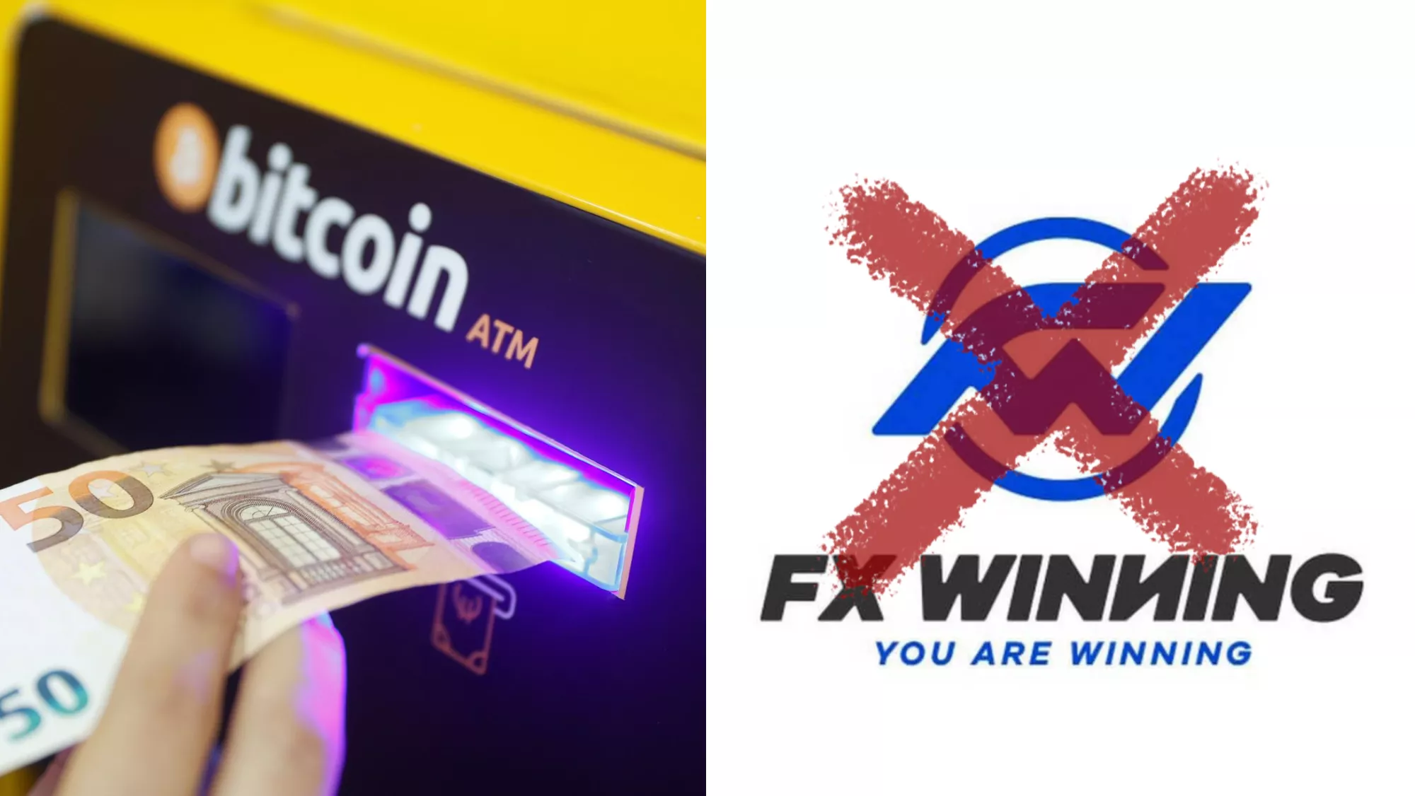 La estafa del empresario canario era con criptomonedas / MONTAJE AH La estafa del empresario canario era con criptomonedas / MONTAJE AH