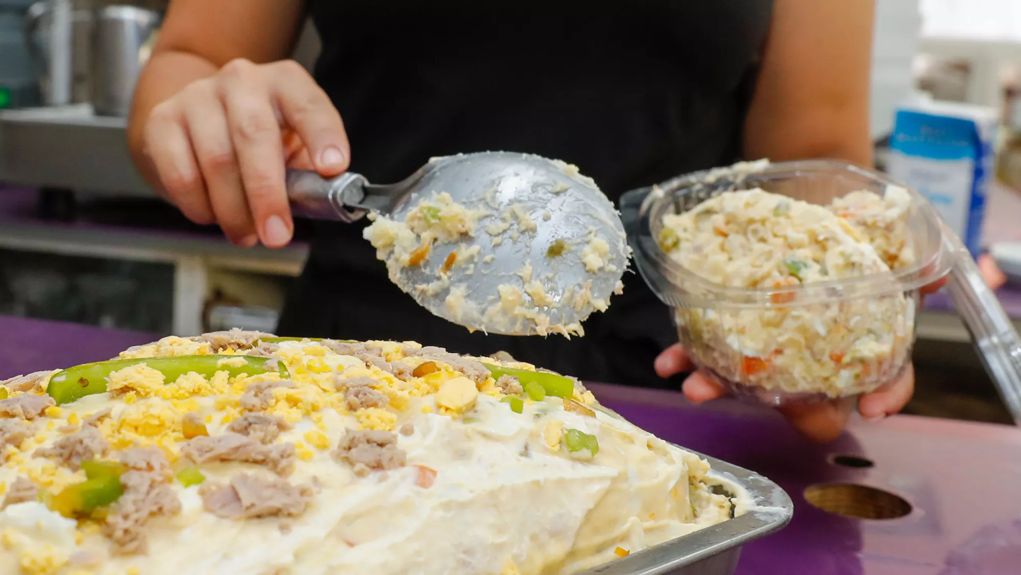 Un plato de ensaladilla rusa / EFE - ELVIRA URQUIJO A.