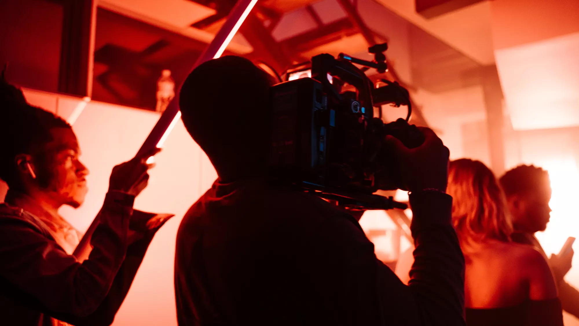 Rodaje de un proyecto cinematográfico. / UNSPLASH