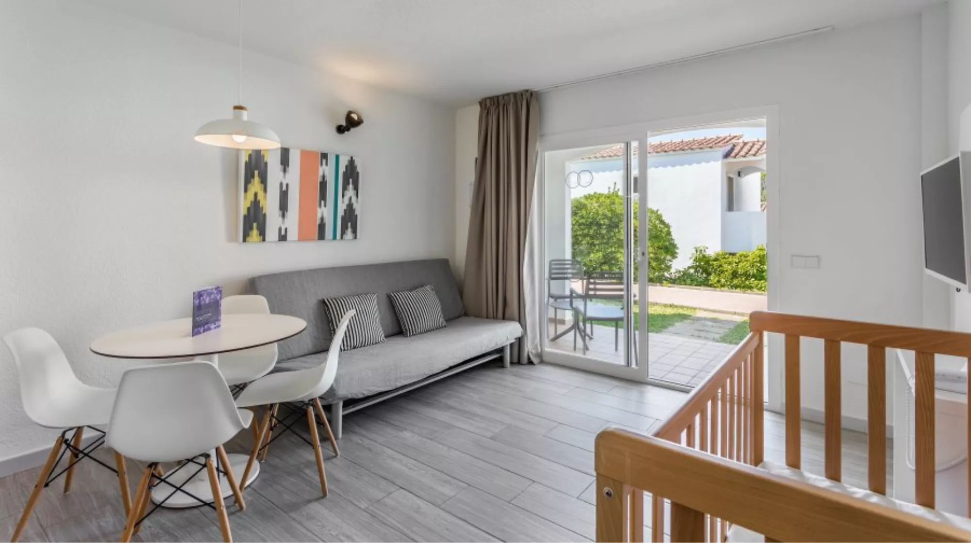 Interior de una de las habitaciones de la cadena hotelera Fergus./ FERGUS HOTELS