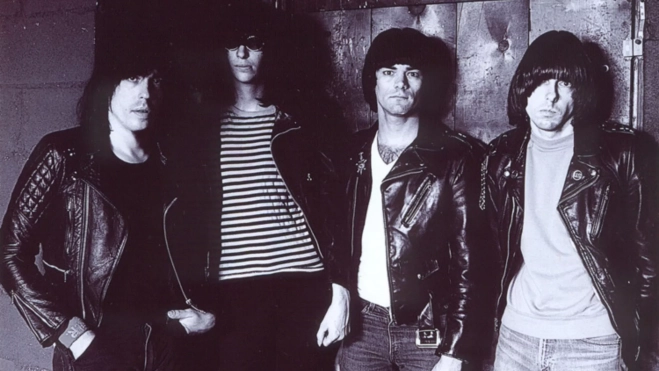 Marky Ramone, Joey Ramone, Dee Dee Ramone y Johnny Ramone