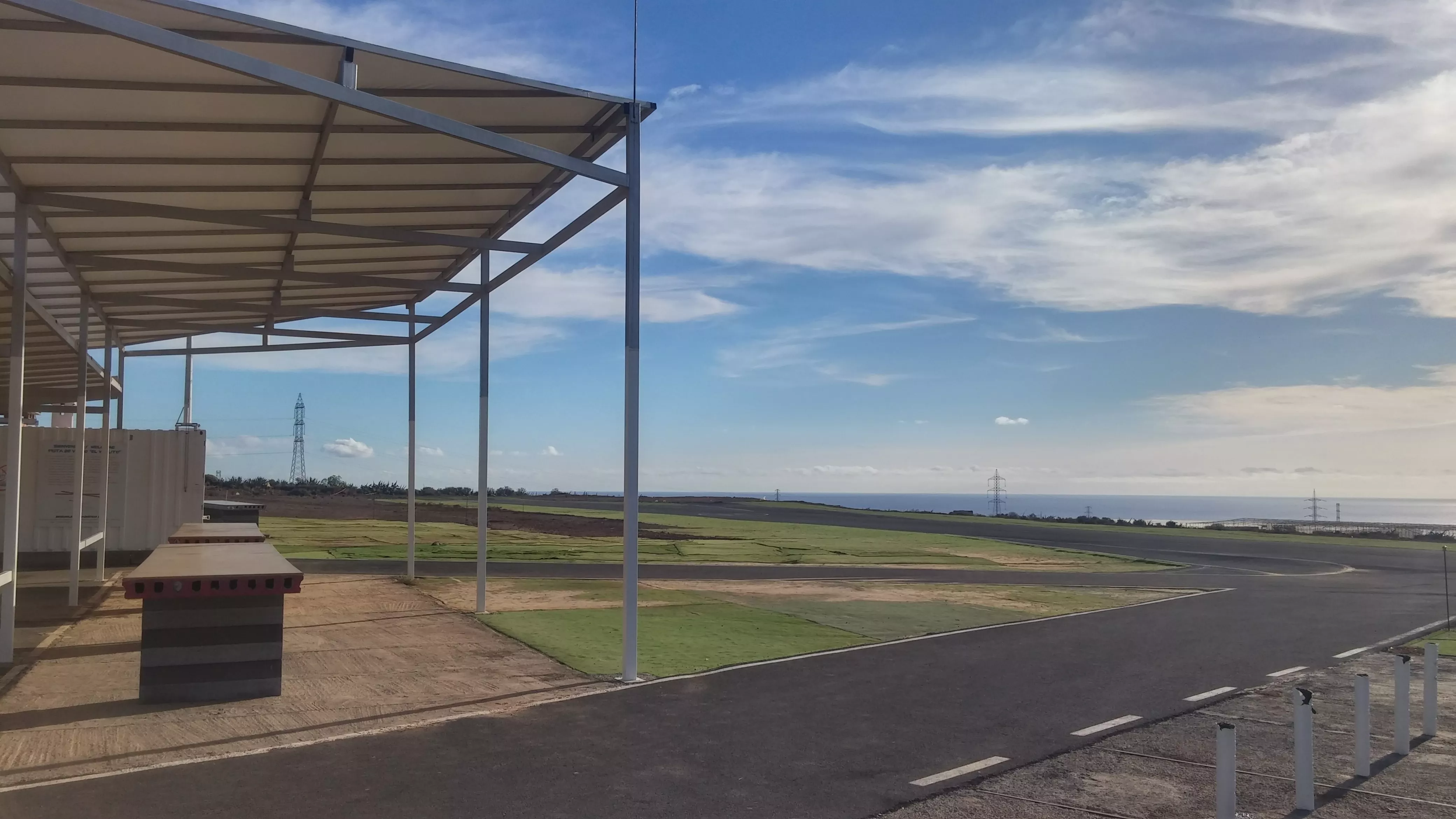 Aeródromo de El Vallito, en Granadilla (Tenerife)./ CEDIDA