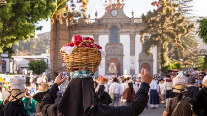 Los municipios les presentan sus ofrendas a la Virgen del Pino el 7 de septiembre / CABILDO DE GRAN CANARIA