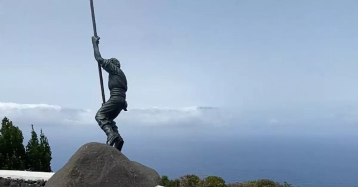 Canarias Mirador de El Salto del Enamorado, leyenda en La Palma. / AH