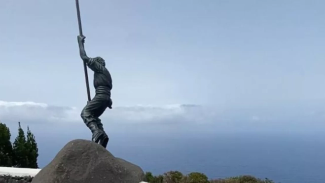 Canarias Mirador de El Salto del Enamorado, leyenda en La Palma. / AH