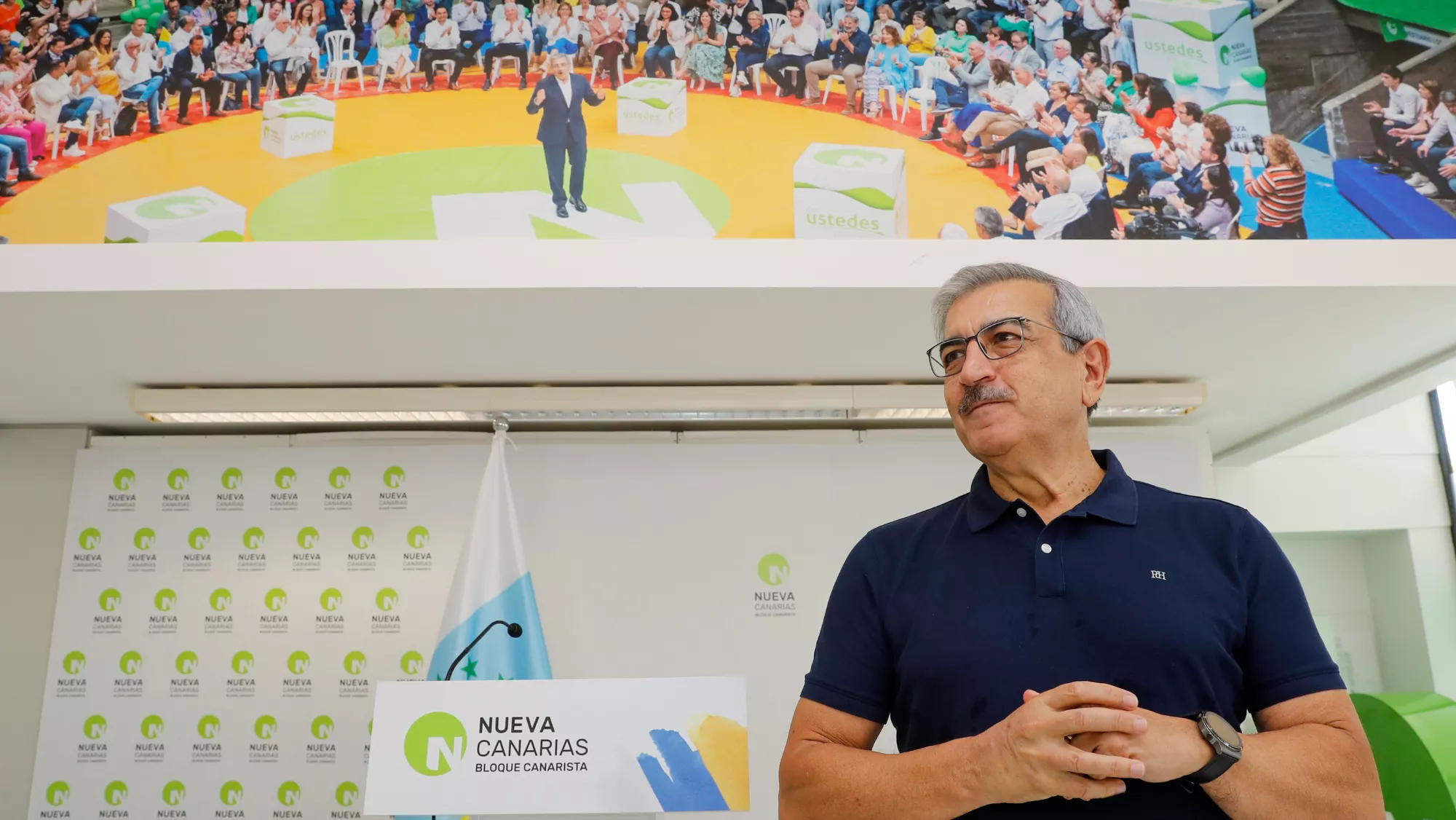 Nueva Canarias ha ofrecido una rueda de prensa con motivo del inicio del curso políticoEFE ELVIRAURQUIJO